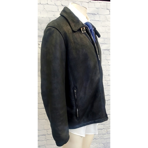 SOLD! Seraphin Jacket Leather Shearling - Picture 3 of 13
